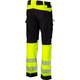 PATRON huomiohousut Luka Hi-Vis keltainen/musta LK1
